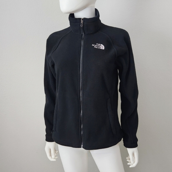 The North Face Black Full Zip Fleece With Pockets, Size Small - Picture 1 of 15